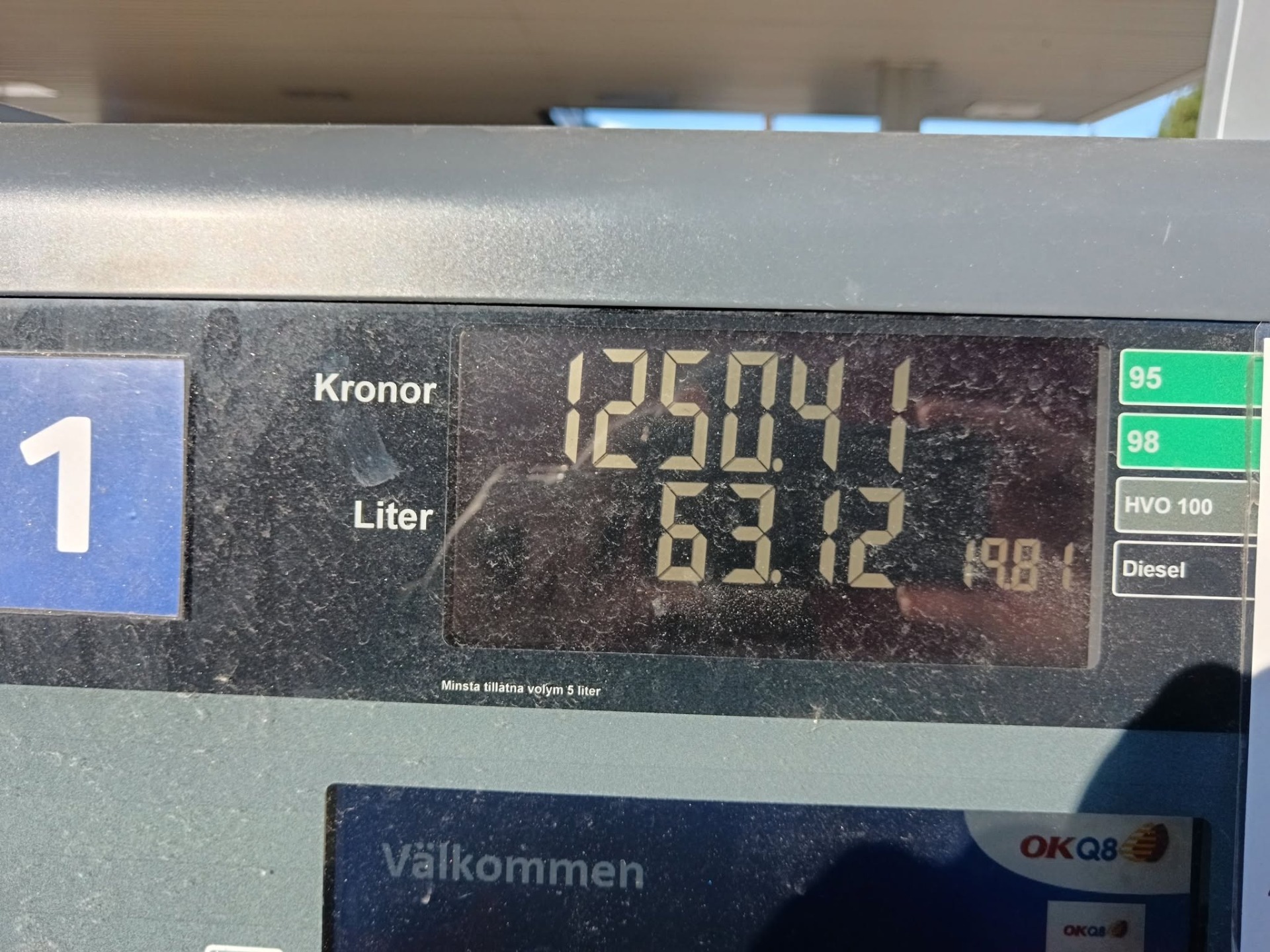 On hinnat enemmän kohdillaan kun Suomessa.